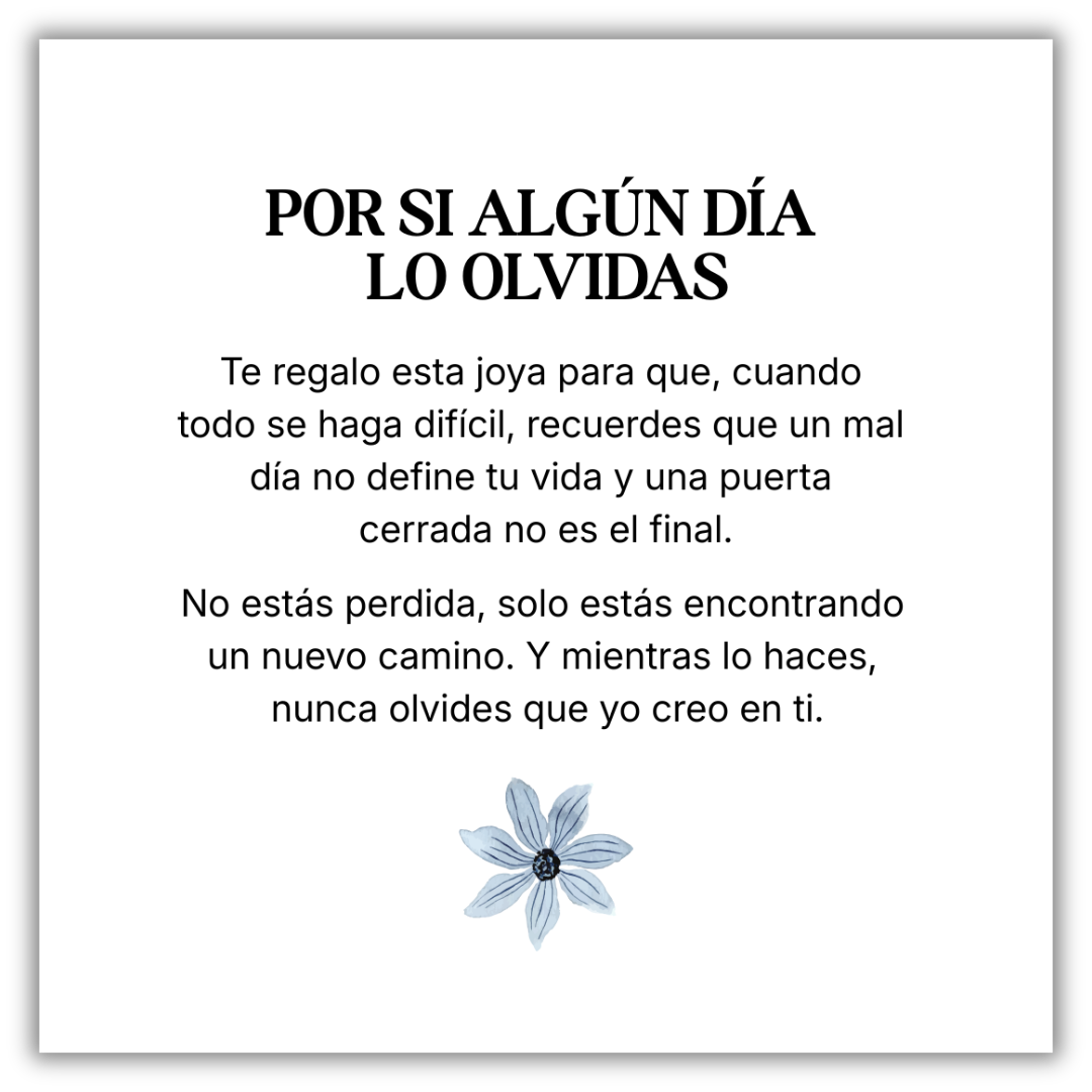 Collar Por Si Lo Olvidas