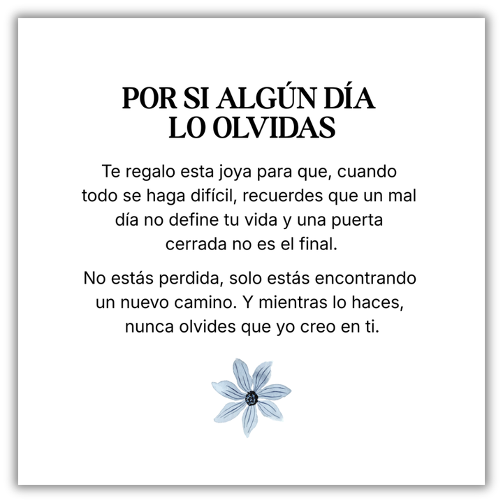Collar Por Si Lo Olvidas