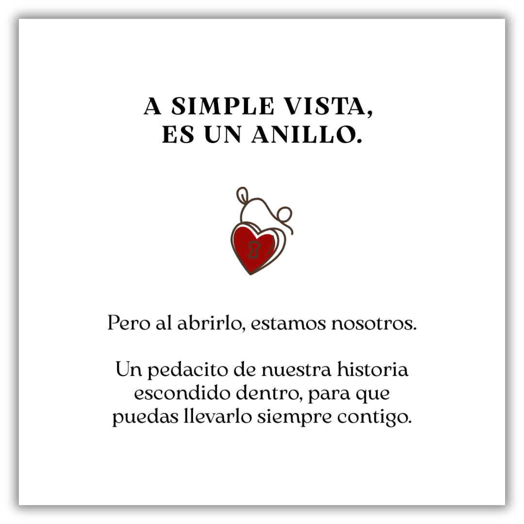 Anillo Mi secreto favorito