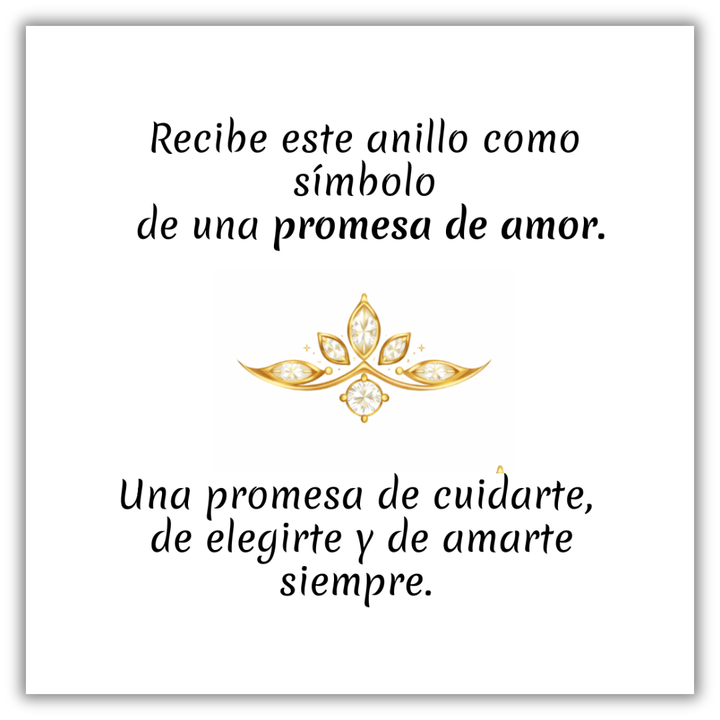 Anillo Promesa Infinita