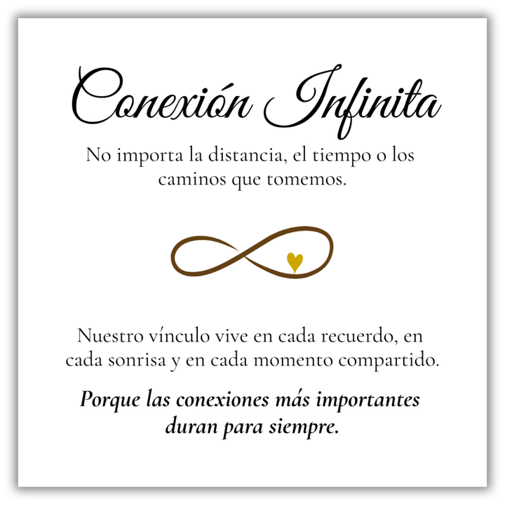 Pulsera Conexión Infinita