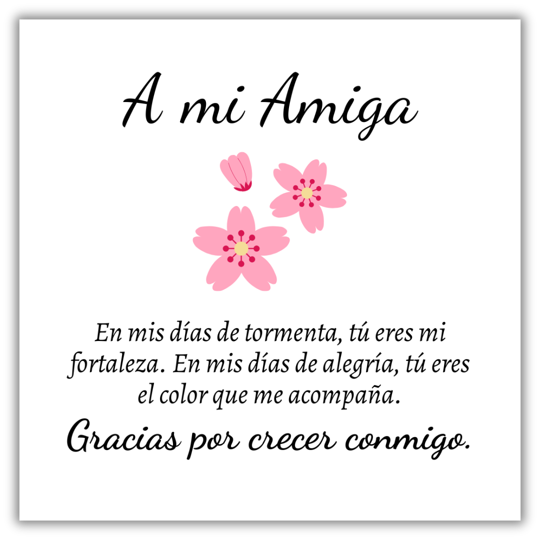 Collar Flor de la Amistad