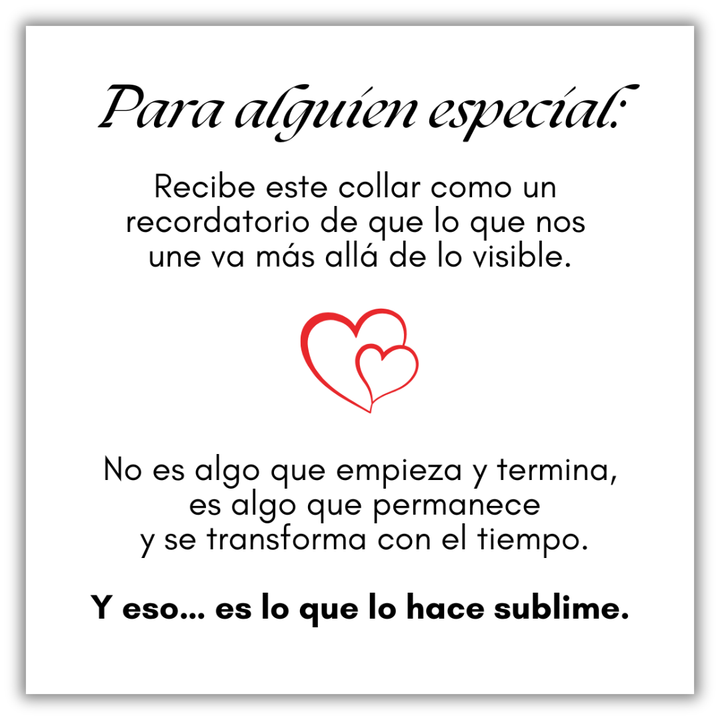 Collar Amor Sublime