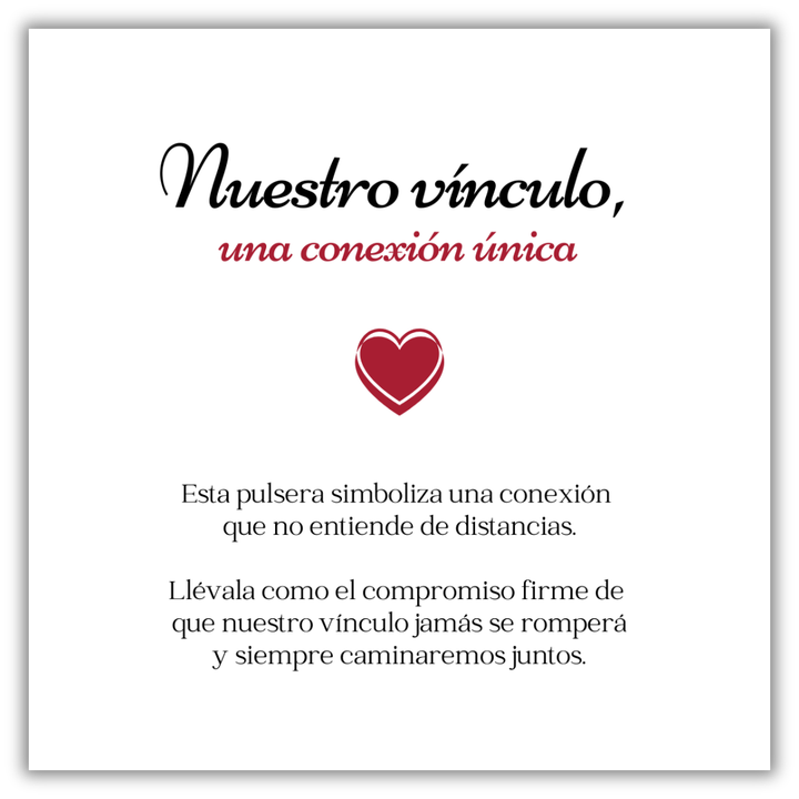 Pulsera Nuestra Conexión