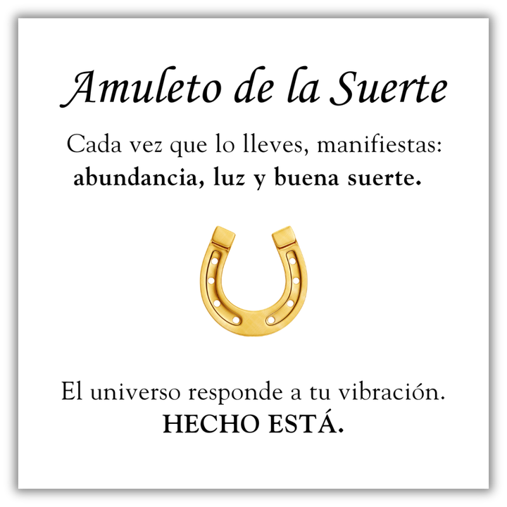 Pulsera Amuleto de la Suerte