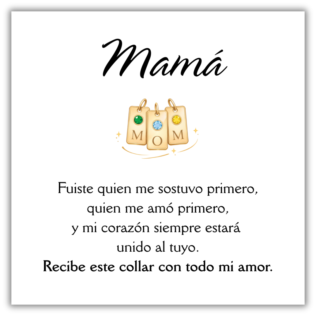 Collar Contigo Mamá