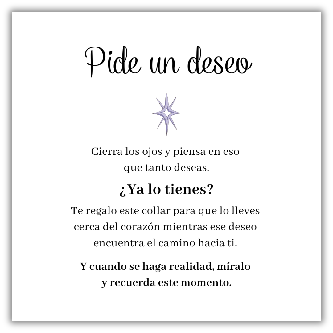 Collar Pide un Deseo