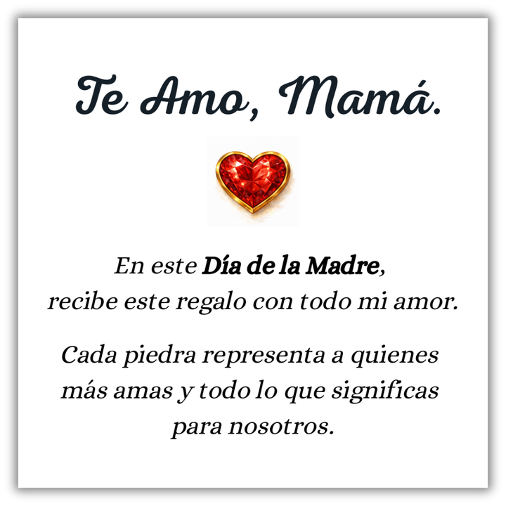 Pendientes Te Amo Mamá – Personalizados