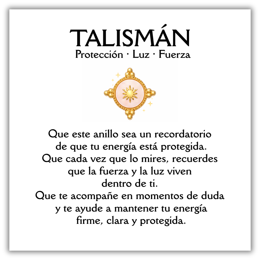 Anillo Talismán de Protección