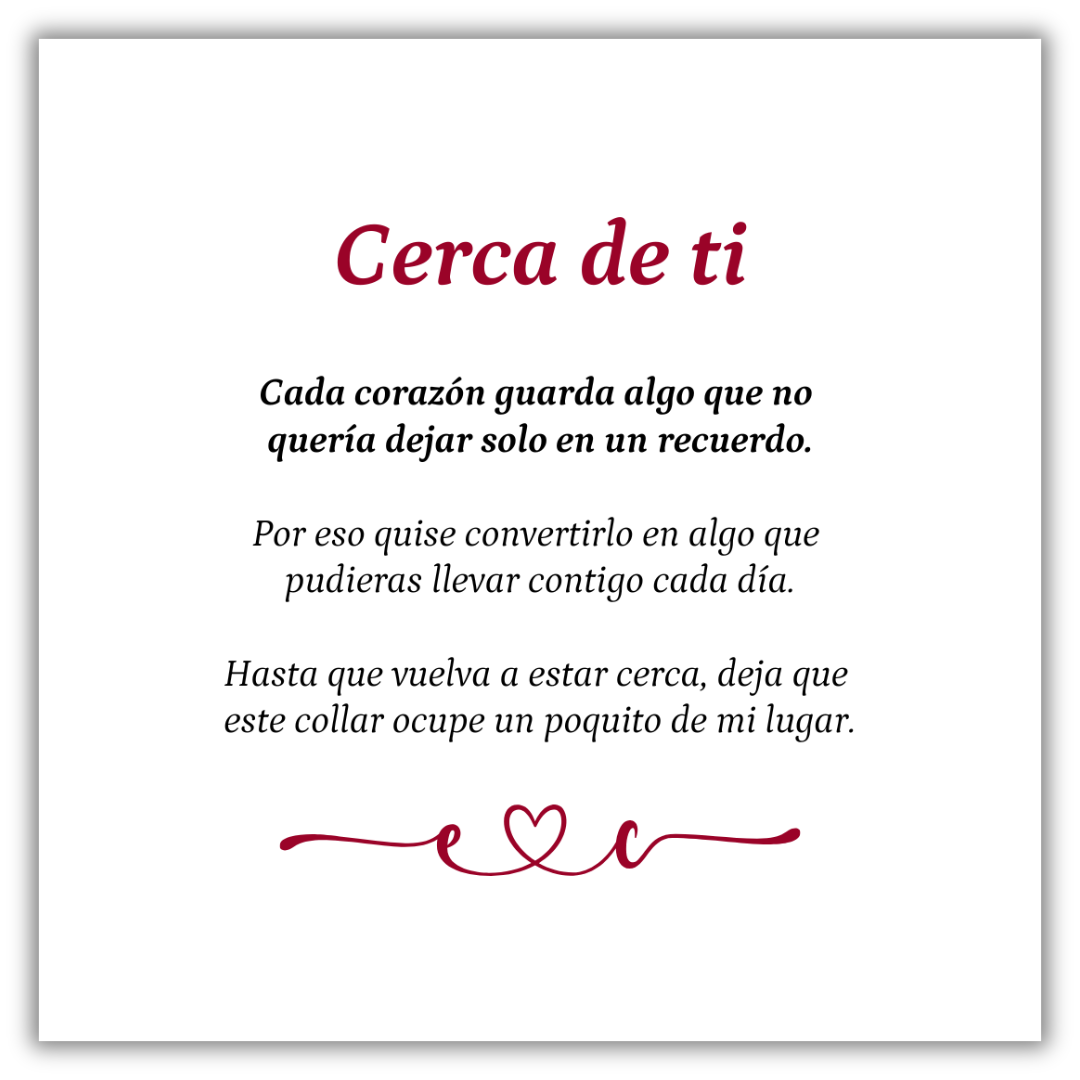 Collar Cerca de ti