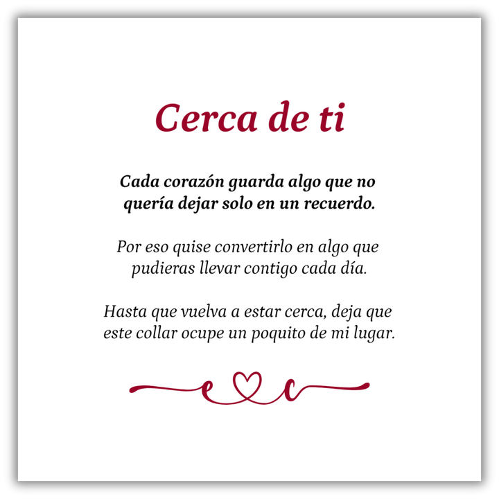 Collar Cerca de ti