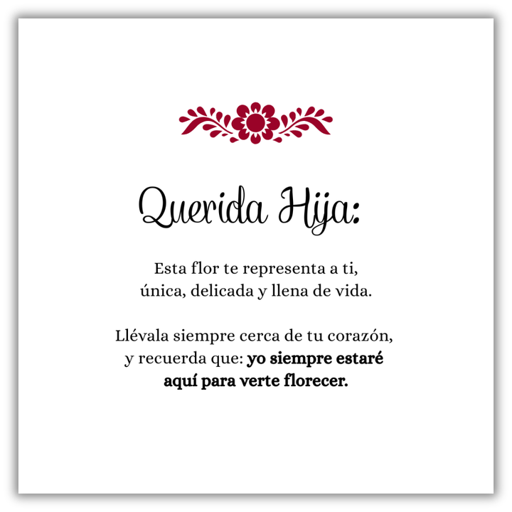 Collar Mi Flor