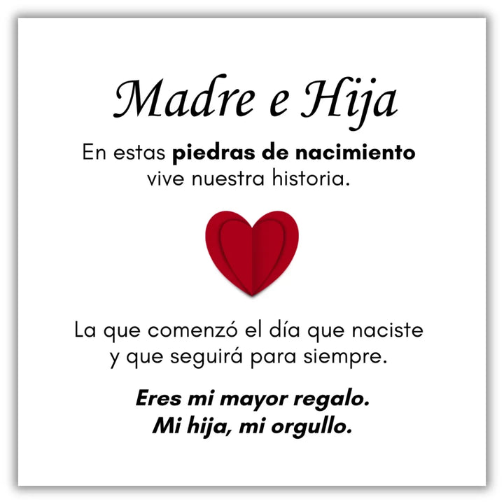 Pulsera Dos almas - Madre & Hija