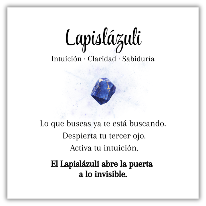 Anillo Amuleto – Lapislázuli