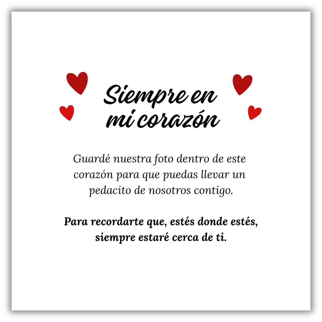 Collar Siempre en mi Corazón