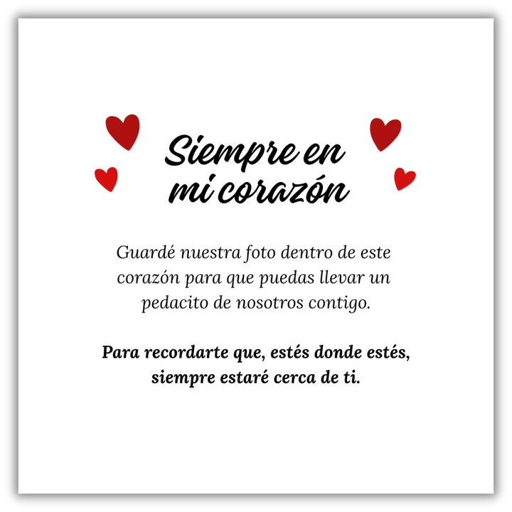 Collar Siempre en mi Corazón