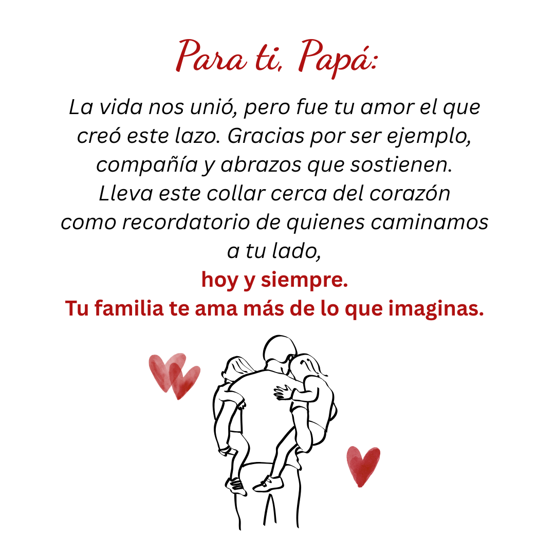 Collar Nuestro Lazo – Edición Día del Padre