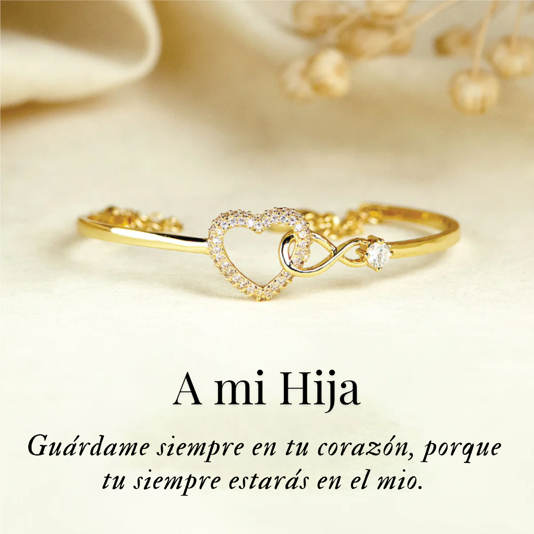 Pulsera Corazón Infinity