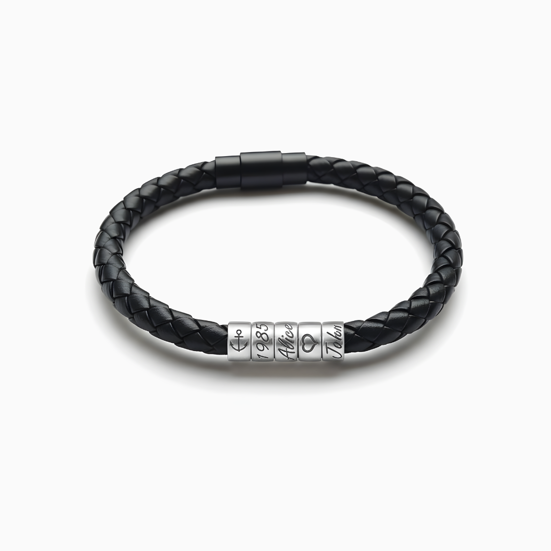 Pulsera El Mejor Papá- Personalizable