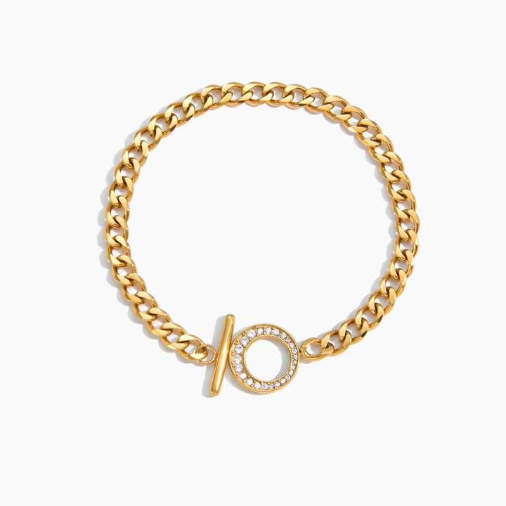 Pulsera Hebilla Dorada