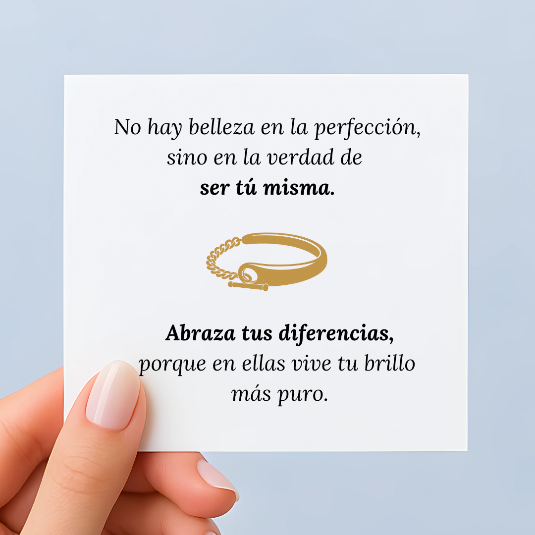 Pulsera Golden Asimétrica