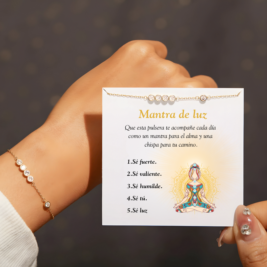 Pulsera Mantra de Luz