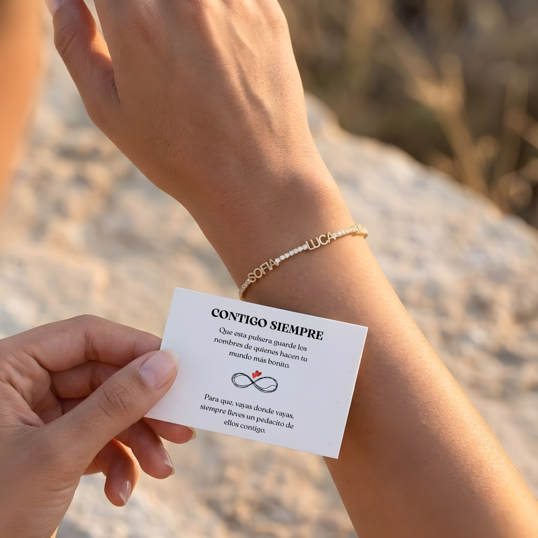 Pulsera Tennis - Contigo Siempre