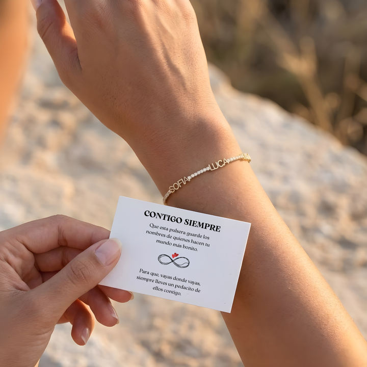 Pulsera Tennis - Contigo Siempre