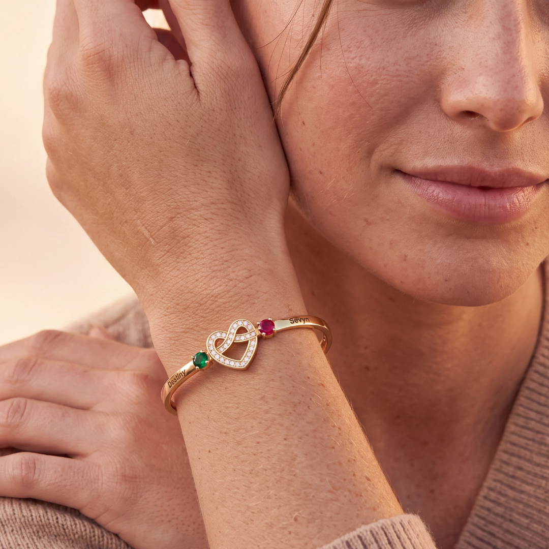 Pulsera Corazón Eterno - Personalizada