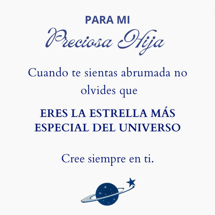 Anillo Universo - A mi Hija