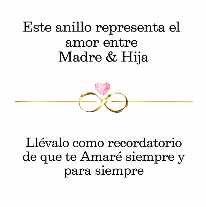 Anillo Eterno Infinity - Madre & Hija