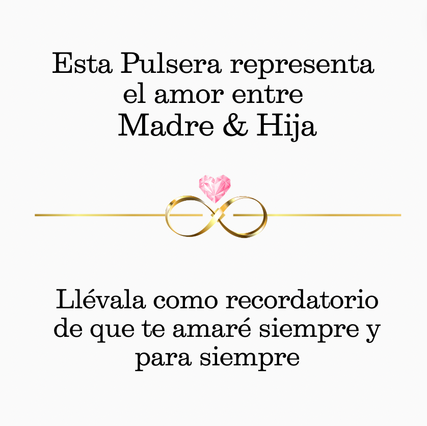 Pulsera Unidas Para Siempre - Madre & Hija