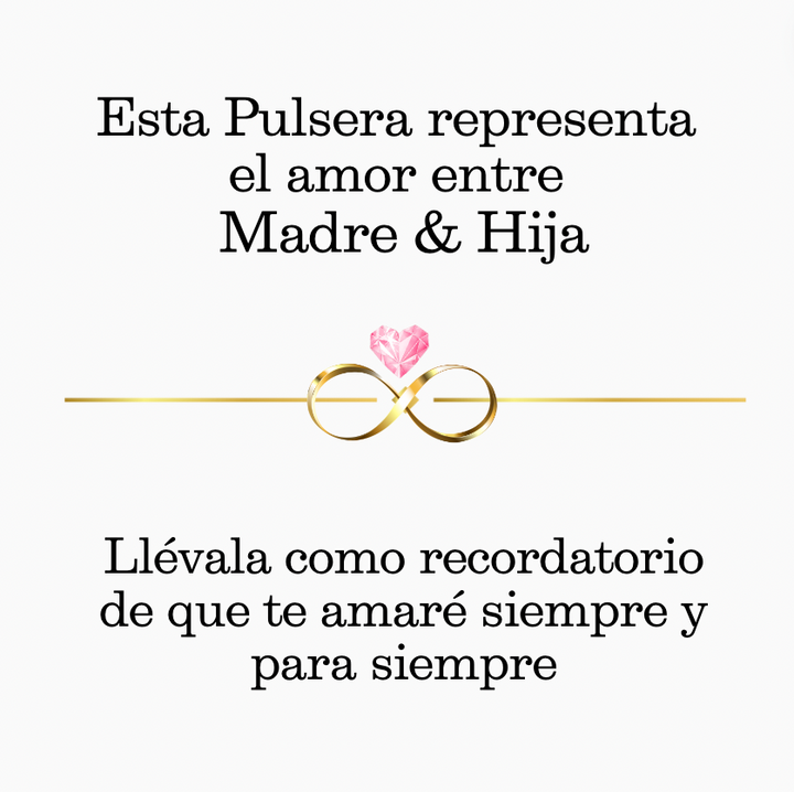 Pulsera Unidas Para Siempre - Madre & Hija
