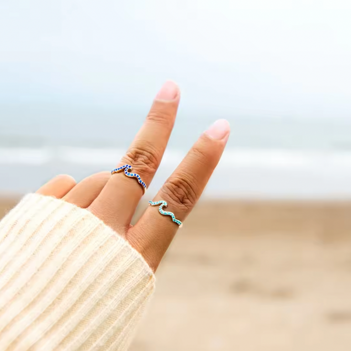 Anillo Olas de Mar