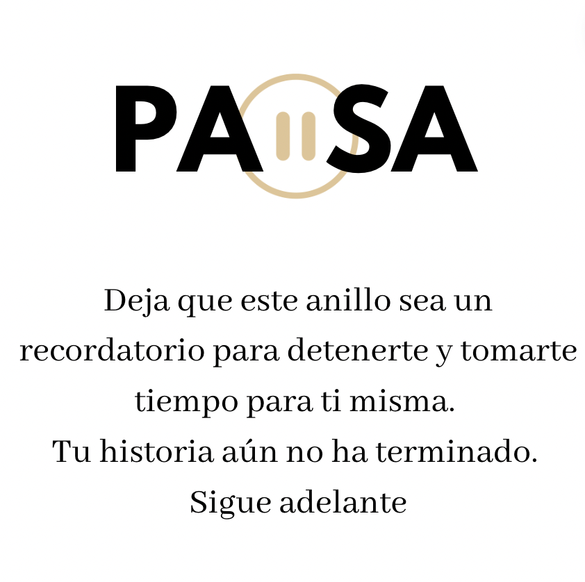 Anillo Sigue Adelante - Amor Propio