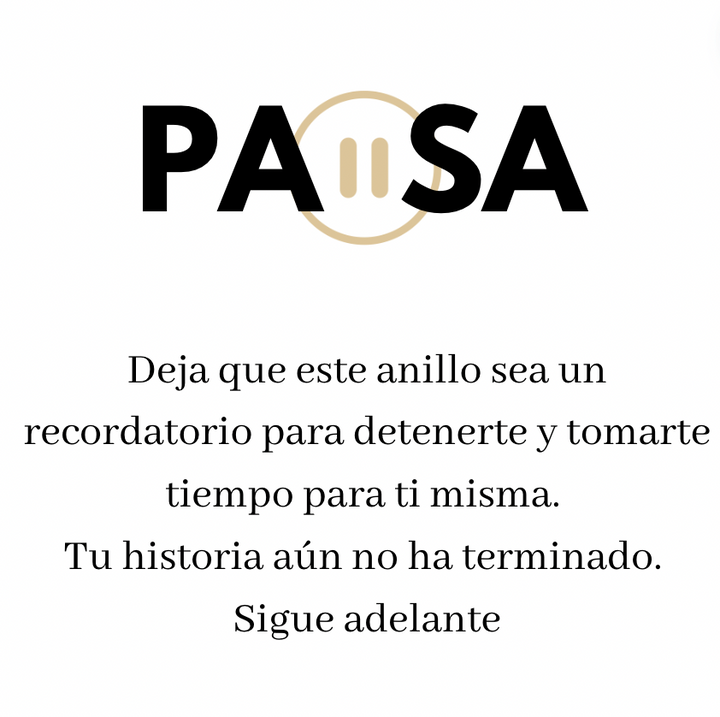 Anillo Sigue Adelante - Amor Propio