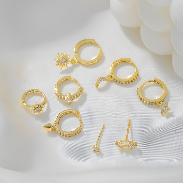 Set de Aretes Diosas del Olimpo