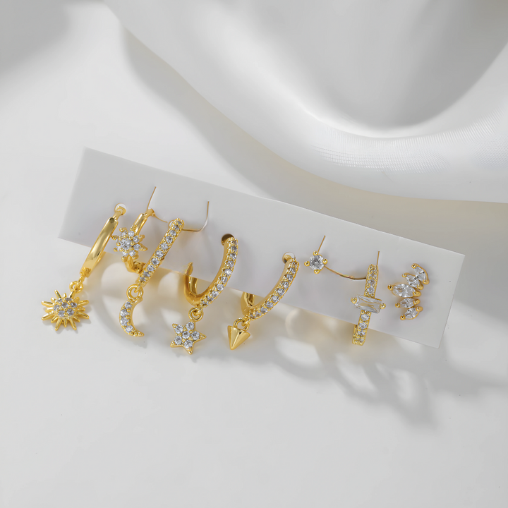 Set de Aretes Diosas del Olimpo