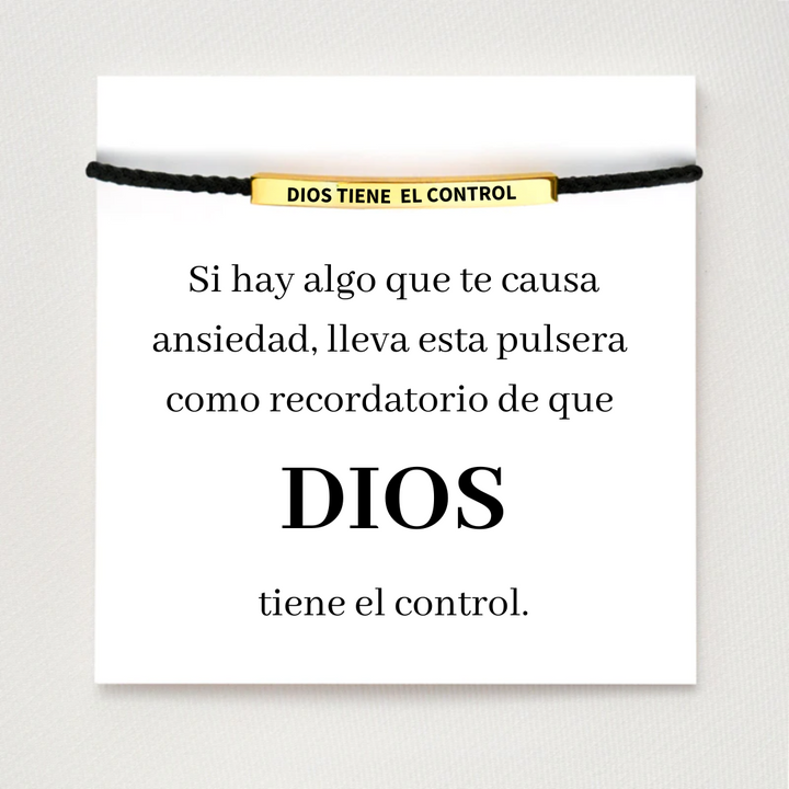 Pulsera Protectora - Dios tiene el control