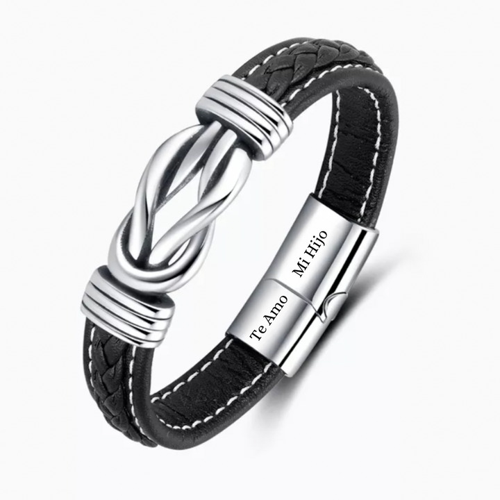 Pulsera Nudo Eterno - A mi Hijo